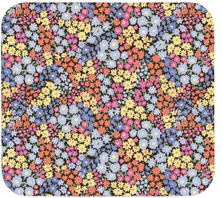 Miquelrius - Alfombrilla ratón Antideslizante, Accesorio Escritorio Escolar u Oficina tamaño 200 x 200 mm, Material poliéster, Alfombrilla cuadradada con Base de Goma, Mousepad Dreams