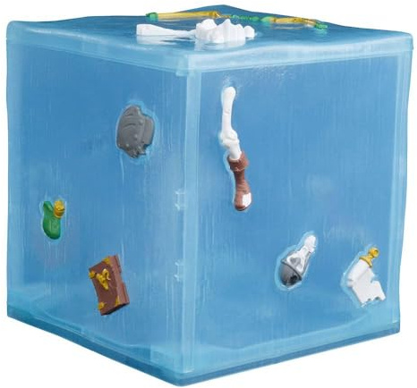 Dungeons & Dragons Hasbro Honor Among Thieves Golden Archive Gelatinous Cube Collectible Figure Compatible with 6-Inch Scale D&D Action Figures