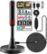 2025 Newest TV Aerial - Indoor TV Aerial for Smart TV with Signal Booster - Digital TV Aerial for Freeview TV 600 Miles Long Range Support 4K 1080P -With Magnetic Base / 16.5FT Coax Cable (Black)