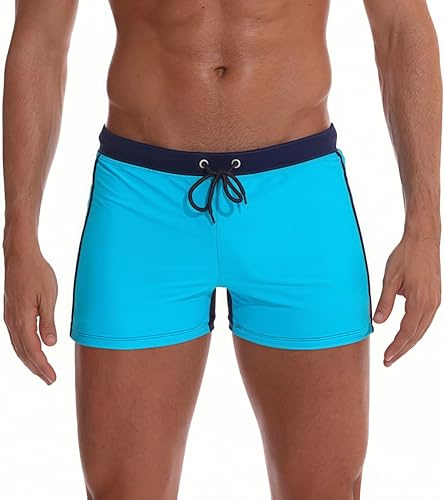 XDSP Bañador para Hombre Secado rápido Playa Surf Corriendo Pantalones Cortos de natación Boxeadores Calzoncillos Boxeadores Ligero Shorts