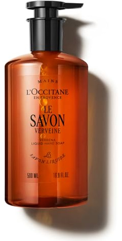 L'OCCITANE, Flytande Verbena (Verveine) tvål, 500 ml, tillverkad i Frankrike