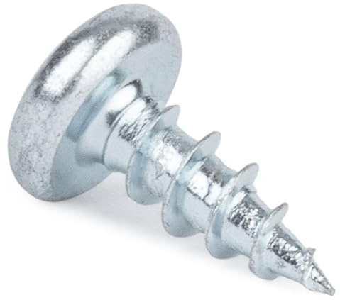 Spare Hardware Parts Replacement for IKEA Furniture Screw Chipboard Flat TRX Screw - Part #105344 | Chipboard Screw M4.5-2.0Γ12 Full Thread with PZD2 Recess | Pack of 24