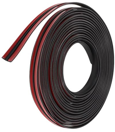 LALADEFIEE Joint De Porte Voiture Caoutchouc Garniture De Vitre Forme De t Mastic Étanchéité Pour Fenêtre Pare-brise Et Hayon Arrière