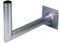 Hama SAT-Halter aus Aluminium, 45 cm Wandabstand