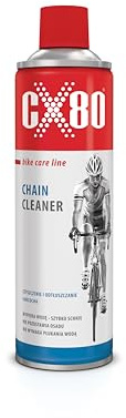 CX80 | Chain Cleaner | Kettenreiniger für schnelle Entfernung von Fahrradketten Öl und Schmutzresten | Aus CX80 Fahrrad Reinigungsset | Antriebsreiniger für MTB, Rennrad und E-Bike | 500ml Flasche