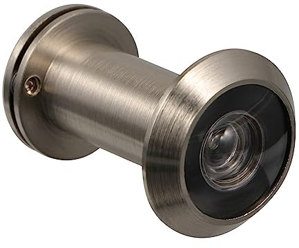 Veemoon Copper Silver Viewer Door Large Cover Privacy with Viewing Angle Security Peephole Modern Finish for Front