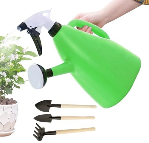 Eventerde Riego de flores, pulverizador de agua, botella de agua de 1 l Sprinkle G – Suministros de jardín, pulverizador ajustable para jardín, patio, entrada y terraza