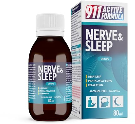 Drops 911 Active Formula NERVE & SLEEP (gocce analcoliche) 80 ml