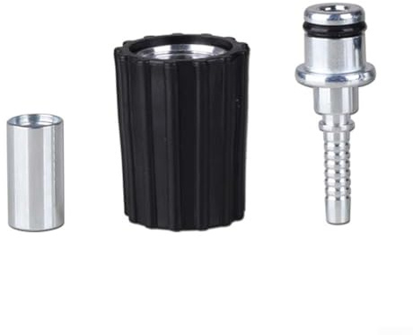 High Pressure Washer Hose Repair Kit with Three Quick Connect Fittings for Seamless Integration with Existing Pressure Washer Systems (15mm)