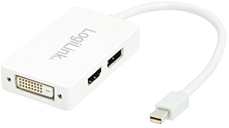 Logilink CV0045 3-in-1 mini-DisplayPort Adapter (HDMI/DVI-DisplayPort)