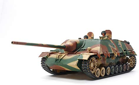 Tamiya 300035340 – 1:35 WWII tysk jaktstridsvagn IV/70 (V) lång, ljus brun