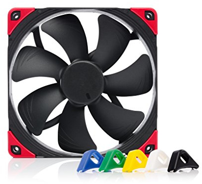 Noctua NF-A14 PWM chromax.Black.swap, Premium Quiet Fan, 4-Pin (140mm, Black)