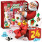 BLOOOK 2025 Adventskalender Tiere,3D Printed Animals Christmas Advent Calendar,Adventskalender Spielzeug für Kinder,3D Gedruckte Tiere Spielzeug,Tiere Figuren Set,als Schreibtisch Deko