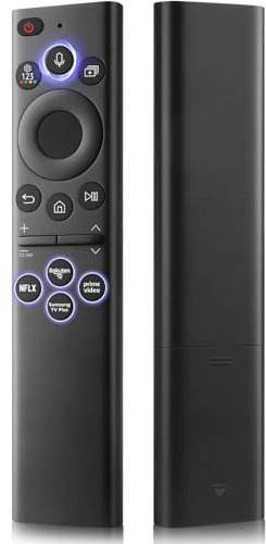 Télécommande-vocale-pour-Samsung-Smart-TV, Universelle BN59-01385A Telecommande-pour-Samsung-TV - Crystal UHD Neo QLED Micro Monitor Frame Series