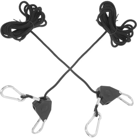 GALPADA 2pièces Connecteur De Câble Lumineux Réglable Et Robuste Suspension Pour Lampe De Culture Avec Poulie Lot De Suspensions Suspendues