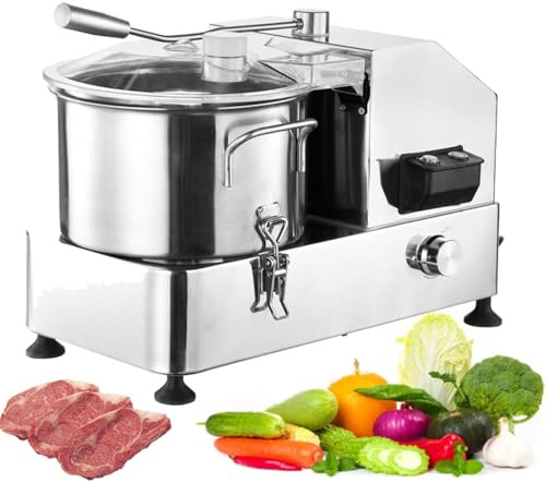 asdchZen Tritatutto Elettrico, 2500 Giri/Min Ad Alta velocità con Impostazioni Regolabili, Ideale per Tritare Verdure Come Patate, Cipolle, Zenzero E Cavolo, Grande capacità 6 L, 9 L