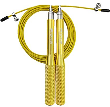 Venum, Thunder Evo Springseil, Unisex Erwachsene, Einheitsgröße, Gold