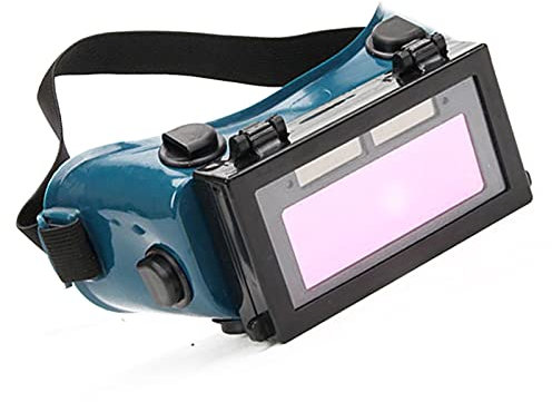 Ruspela Lunettes de soudure, masque de soudure, lunettes de soudure, lunettes de soudure, lunettes de soudure, lunettes de sécurité pour les yeux pour coupe à l'arc TIG MIG