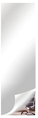 Betos Hojas de Espejo Adhesivas y Flexibles Autoadhesivas No de Cristal - Acrílico Sin Marco para Pared - Pegatinas para el Hogar, 78 x 19,7 Pulgadas