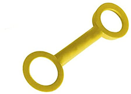 Limpiador de manguitos para rodillos de pintura: limpia un rodillo en segundos, la nueva herramienta original para limpiar los rodillos de pintura en los rodillos de pintura (Yellow)