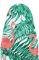 SOFTILLO Cotton Ironing Board Cover with Padding, Flamingo, Stylish Covering with 3mm Foam, Thermal Layer Protection, Adjustable Drawstring