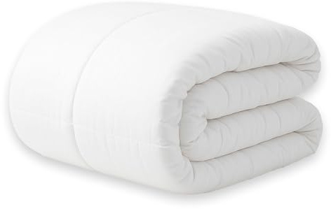 Donegal Collections Edredón Nórdico Cama 135/140-220x220 cm - Edredón Invierno 350 gr/m² - Relleno Nórdico Cama 135/140-4 Estaciones Fibra Tacto Plumón Acolchado - Fabricado en España