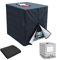 LINSOCLE IBC Tank Abdeckung, 420D IBC Container Abdeckung, 1000L Abdeckung Wassertank, Anti-UV IBC Schutzhülle, Regenwassertank Container Cover, 120 x100 x116 cm
