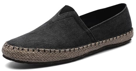 Generisch Zapatos de lona trenzada de verano 2026 para hombre Old North Zapatos de pescador ligeros transpirables para hombre Zapatos casuales de lona