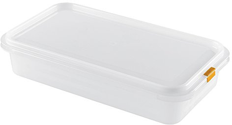Great Plastic Plastic Rectangular Food Container 1/3 Gastronorm Micro 325X176X65 mm 2.8 Litre, Multi-Color, One Size