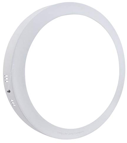 24W LED Round Surface Mount Ceiling Panel Down Light Cool White 6500K