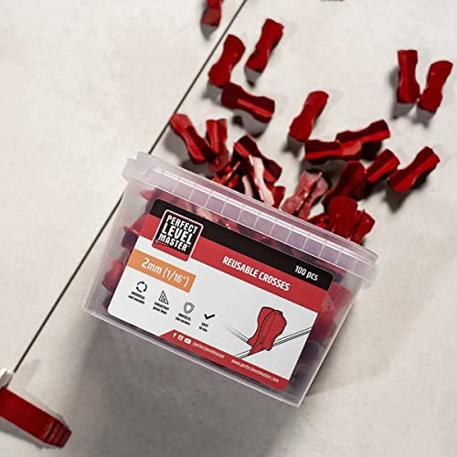 Perfect Level Master T-Lock Tile Crosses (1MM (1/32))