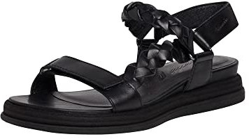 Tamaris Damen 1-1-28263-30 Keilsandale, Schwarz, 40 EU