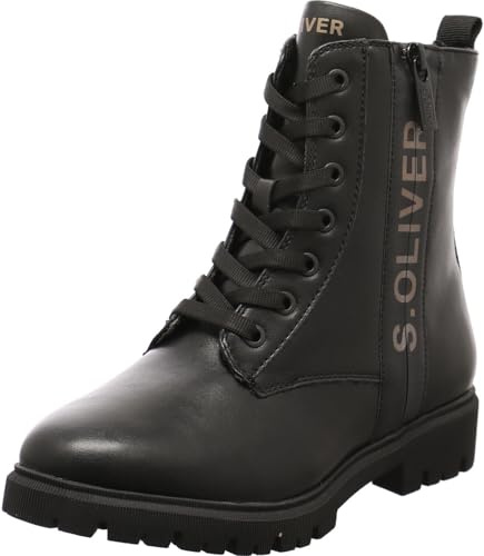 s.Oliver dam S.oliver dam spets boot platt 5-25222-43Känga