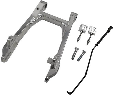 Dreammotion Bras oscillant de roue arrière de moto Fourche de roue arrière Bras de basculement arrière Bras oscillant pour Honda Monkey Z50 Z50A Z50J Z50R Dax CT70 ST125 Cub CT125 Dax Mini Trail