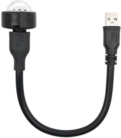 Luz De La Estrella De La Bola Mágica del Automóvil - Lámpara Decorativa del Cielo Nocturno, Decoración Interior De Automóviles Interiores con Energía USB | Lámpara Decorativa del Cielo Nocturno,