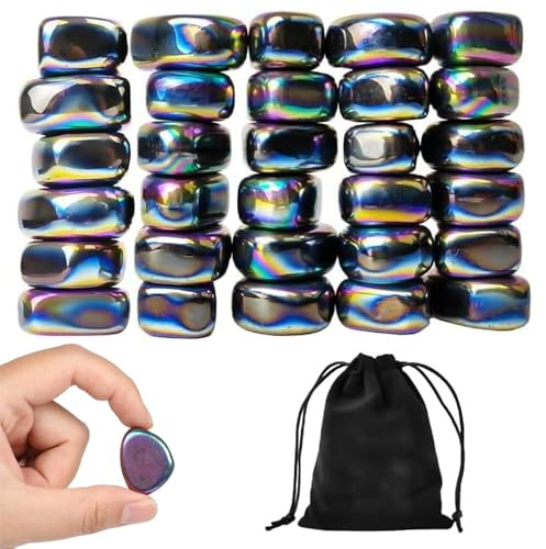 Kezidhp Scacchi Magnetici in Ematite 30 Pezzi con Sacchetto Portatile - Gioco da Tavolo Educativo per Bambini e Adulti - Ideale per Viaggi, Famiglia, Dama e Scacchiera