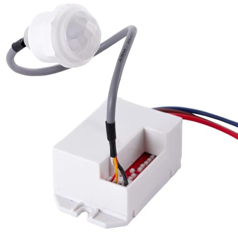 Greenice Sensor Movimiento Empotrar Mini 140º ►300W