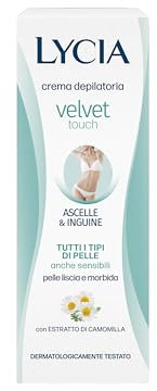 Lycia - Crema depilatoria ascelle e inguine velvet 100ml