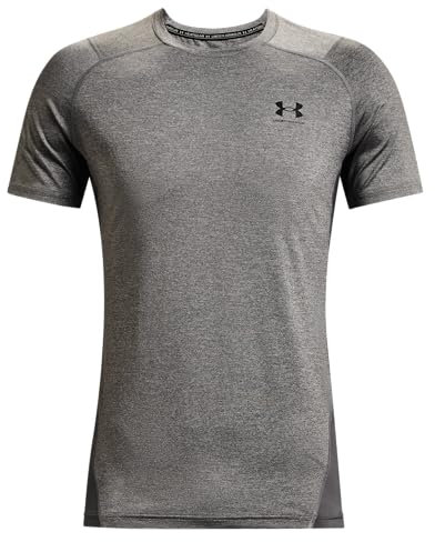 Under Armour Men UA HG Armour Fitted SS, Fitted Undershirt for Exercise, Men's Gym Top with HeatGear Fabric