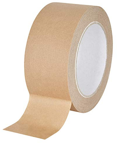 baytronic Papier-Packband, 500 m x 50 mm, braun, 120 µ