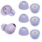 Oreillettes en Mousse à mémoire de Forme pour Samsung Galaxy Buds2 Pro, Oreillettes de Remplacement Fit in Case (Violet, M)