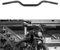 DREAMIZER Manubrio per Moto 25mm 1 Manubri Drag Bars Universale per Cafe Race Bobber Motocross Dirt Pit Bike ATV Ebike Mini Bike, Nero