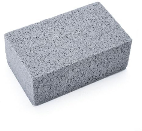 HEIBTENY Grill Brick Griddle Grill Cleaner BBQ Barbecue Scraper Griddle Piedra de limpieza Piedra de limpieza, herramienta de limpieza para barbacoa, 10 x 7 x 3,8 cm