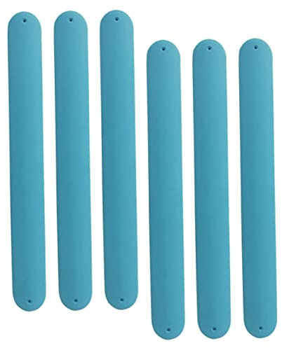 Gogogmee 6er-pack Silikon-schlagarmbänder Für Kinder Malspielzeug Stabile Schnapparmbänder Lebendige Klassenzimmerpreise