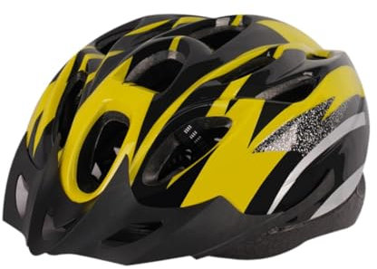 FLCPJGV Fahrradhelm mit Abnehmbarem Visier Rennradhelm Fahrradhelm für Erwachsene, Damen, Herren, GELB