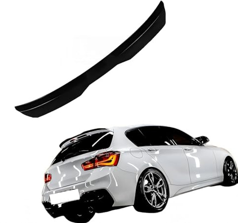 HLYZDBY Alerón Trasero para Cupra Leon Hatchback 2020 2021 2022 2023 2024 2025, Spoiler Wing Alerón Trasero De Techo Spoiler Wing Antiarañazos Tuning Accesorios Coche,Glossy Black