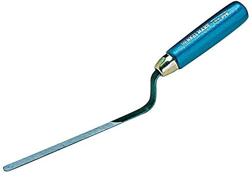 Jung 74400800 Truelle à joint avec plat Cou, Gris/Bleu, 8 mm