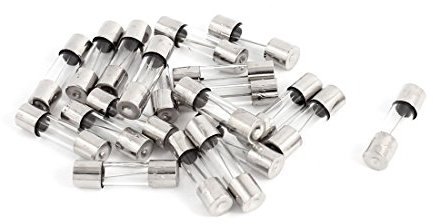 sourcingmap 250V 13A F13AL Quick Blow Glass Tube Fuses 5 x 20mm 20Pcs
