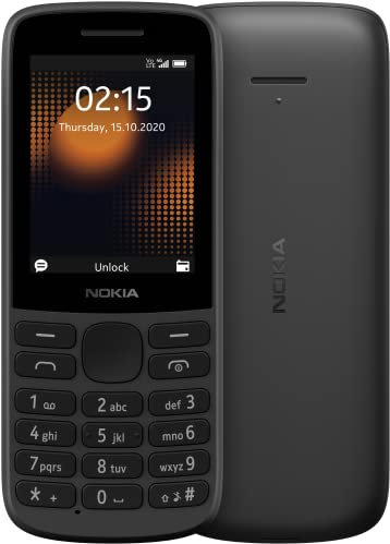 Nokia 215 - Mobile Phone, Black
