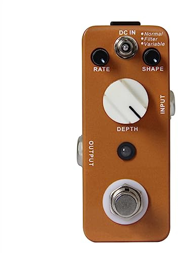 efectos de guitarra Pedal De Efectos De Trémolo Digital Con Tres Modos De Trémolo Diferentes Pedal Compacto